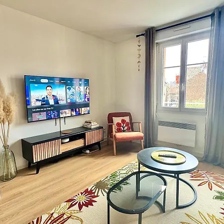 Appartement Cathedrale En Scene - Design & Lumineux - Gare Amiens