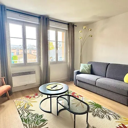 Appartement Cathedrale En Scene - Design & Lumineux - Gare Amiens